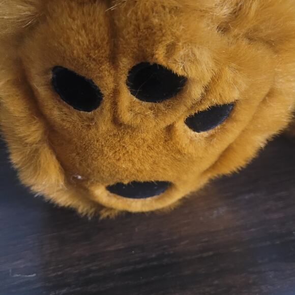 Golden Bear JCPenney Holiday Collection Santa Brown Dog Plush Hat & Scarf 24" - Picture 12 of 13